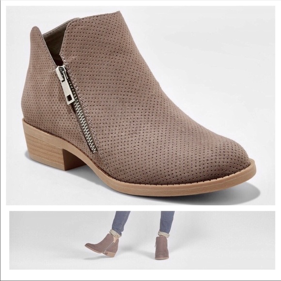Choose Size & Color Universal Thread Dylan Laser Cut Ankle Booties Women's Choose Size & Color Universal Thread Dylan Laser Cut Ankle Booties Women's